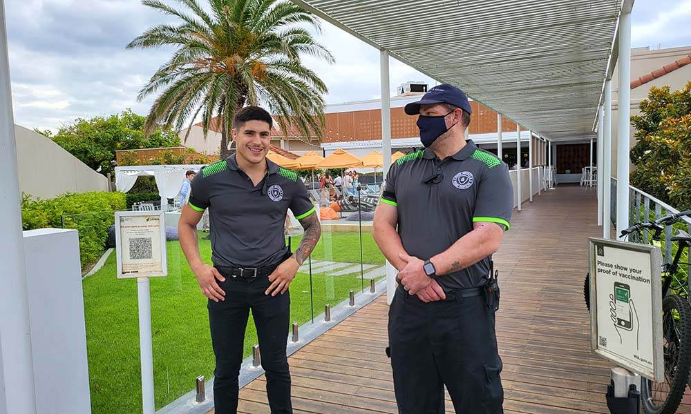 security guard testemonial