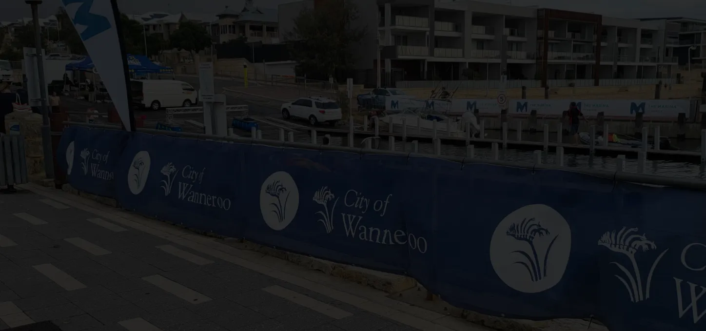 Perth construction site background
